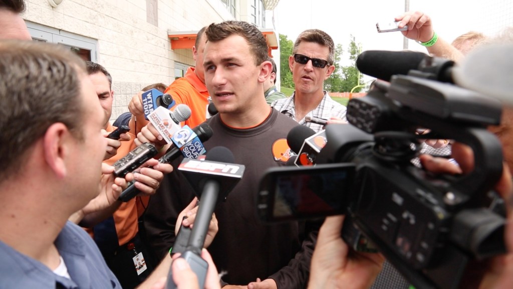 Former Browns QB Johnny Manziel wins MMA debut – Morning Journal