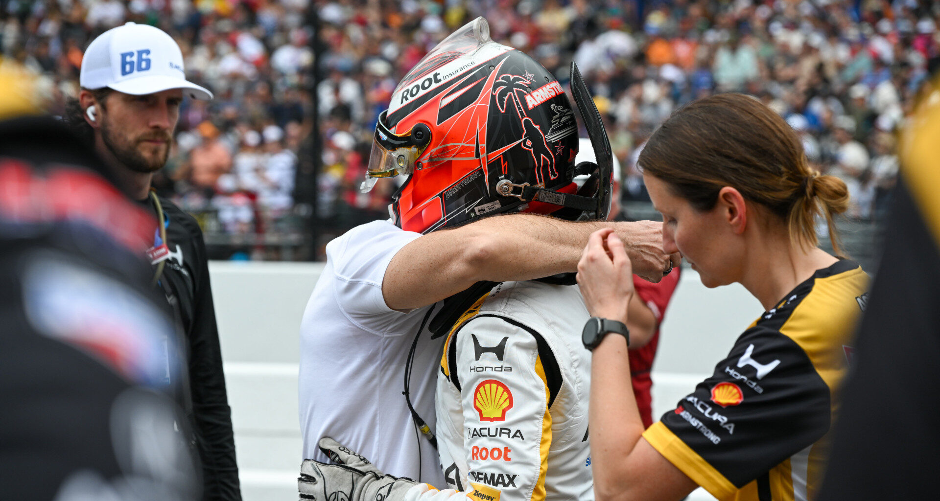 Marcus Armstrong admits to ‘wrong call’ in agonising Indy 500 end