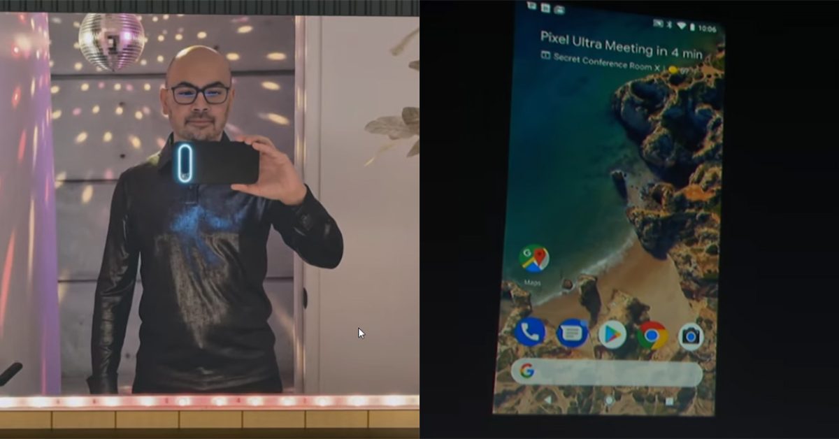 No, that wasn't 'Pixel Glow' for Pixel 11 at I/O
