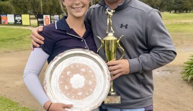 Symes, De Winne crowned Benalla Golf Club Champs