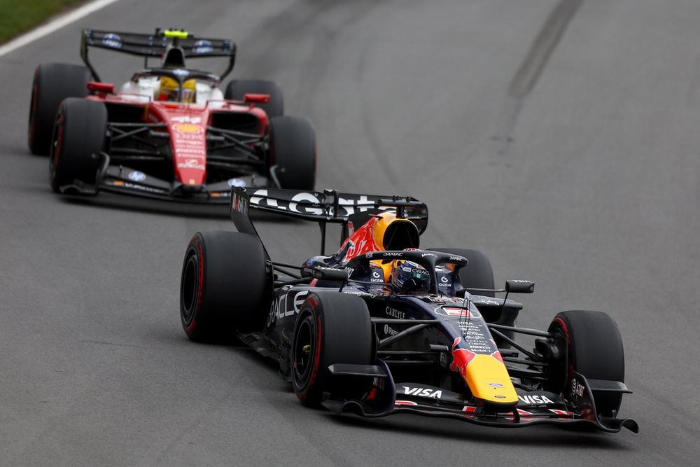 Lewis Hamilton, Ferrari, Max Verstappen, Red Bull Racing