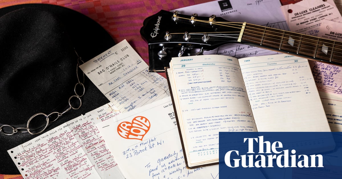 Food orders and phone bills: Jimi Hendrix memorabilia to go on display in London | Jimi Hendrix