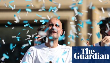 Guardiola’s farewell bash: old faces, rock stars and a surprise from Khadija Shaw | Pep Guardiola