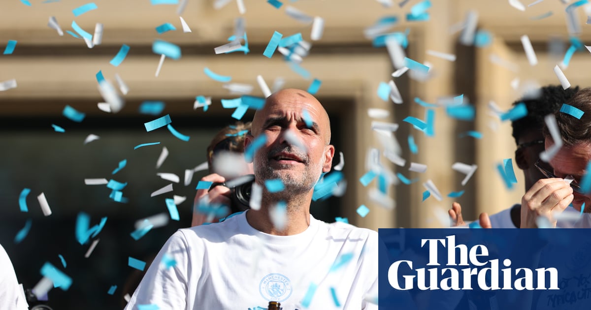 Guardiola’s farewell bash: old faces, rock stars and a surprise from Khadija Shaw | Pep Guardiola