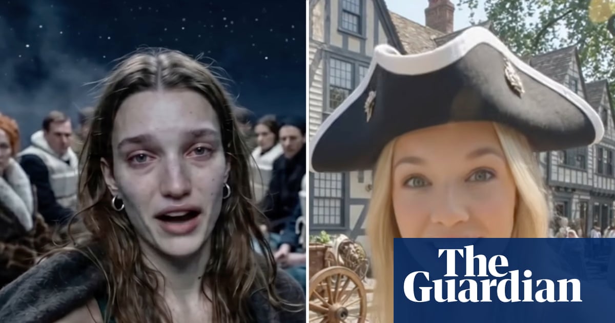 ‘We can stitch together our past’: the AI-generated time-travellers vlogging from history | AI (artificial intelligence)