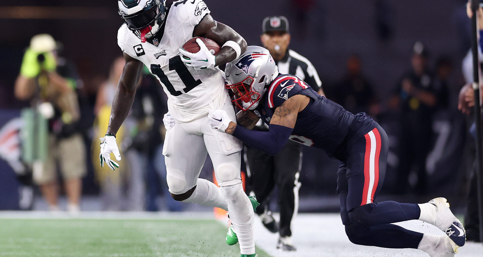 Patriots Trade: Why Eagles Haven't Agreed to Terms on A.J. Brown