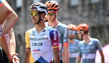Tour de France winner Bernal helps Arensman to giro podium
