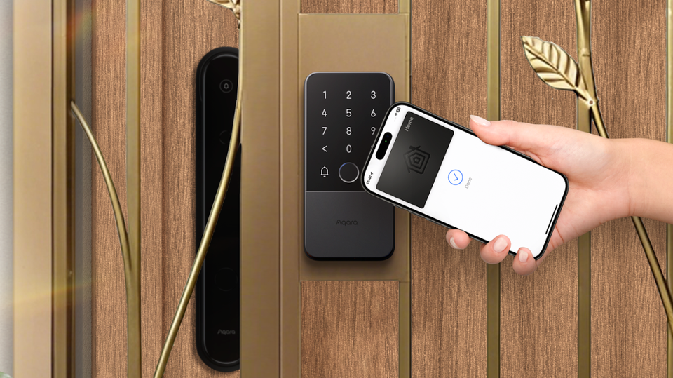 The new Aqara U500 Gate lock