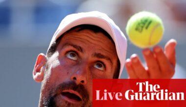 French Open 2026: Swiatek through, Djokovic and Rybakina in action on day four – live | French Open 2026