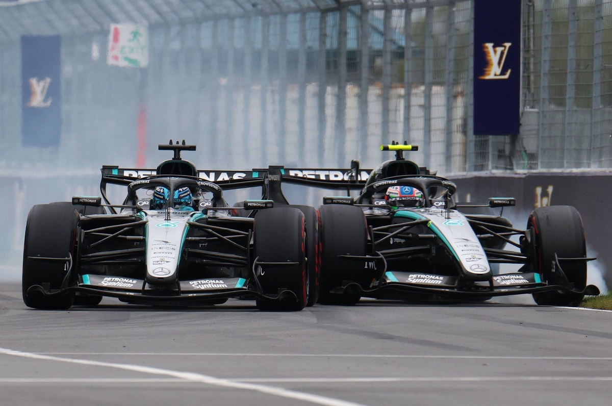 Question of the week: Should Mercedes interfere in George Russell and Kimi Antonelli’s battle?