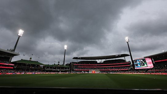 Bad light stopped play at the SCG Test in 2023, 2024 and 2026.