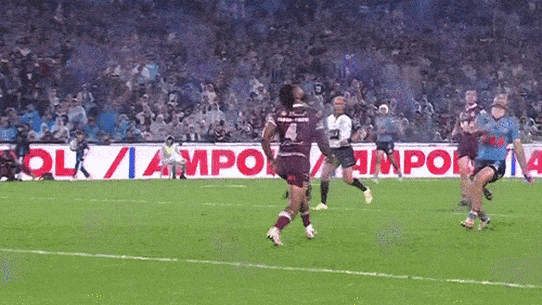 James Tedesco scores a stunner to secure victory for NSW.