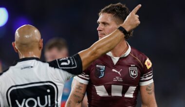 Kalyn Ponga send-off: NRL backs referee Ashley Klein’s decision in Origin I foul play ruling