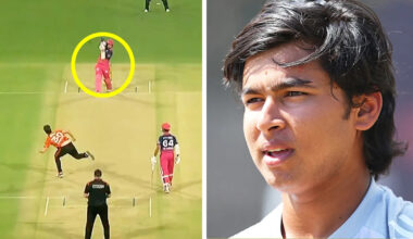 Cricket world blown away after Pat Cummins and Travis Head knocked out by 15-year-old