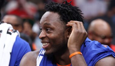 Knicks Get 2-Word Promise From OG Anunoby Before NBA Finals