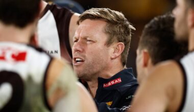 ‘No common sense’: Mitchell’s swipe at umpire call that cost ‘the Wizard’ a goal in Hawks’ big win