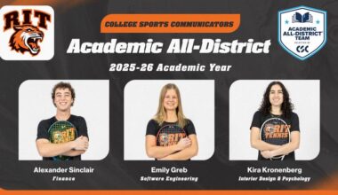 Three from Men's and Women's Tennis named CSC Academic All-District