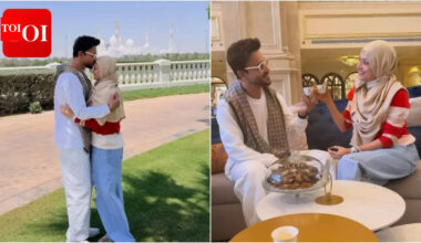 Ankita Lokhande faces backlash for wearing Hijab during Abu Dhabi vacation with husband Vicky Jain |