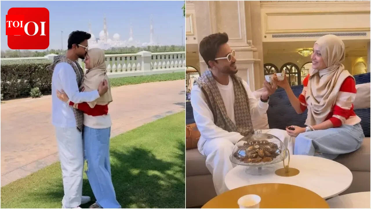 Ankita Lokhande faces backlash for wearing Hijab during Abu Dhabi vacation with husband Vicky Jain |