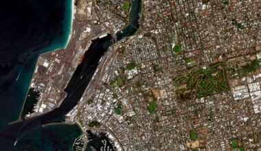 An EarthDaily satellite image of Fremantle