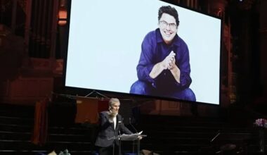 ‘A room full of love’: Memorial a fitting celebration of James Valentine’s life