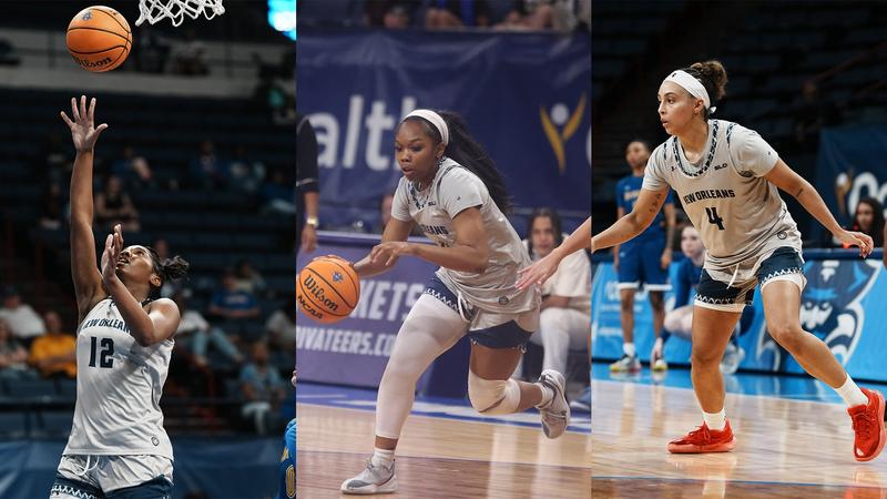Three Women's Basketball Privateers Earn Southland All-Academic Honors