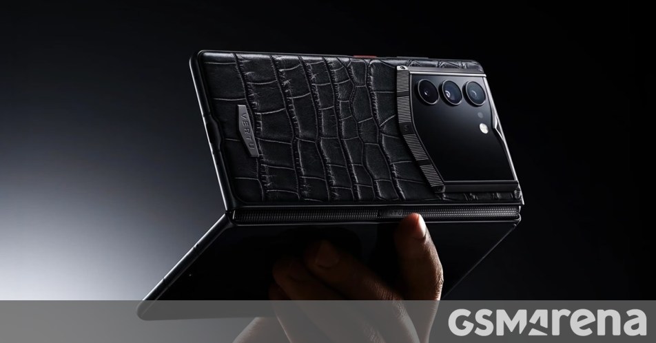 Vertu unveils AlphaFold, its first book-style foldable and boasts about its Hermes AI agent