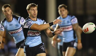 State of Origin 2026: Blues blow as hooker Blayke Brailey suffers suspected broken arm in Sharks clash against Manly