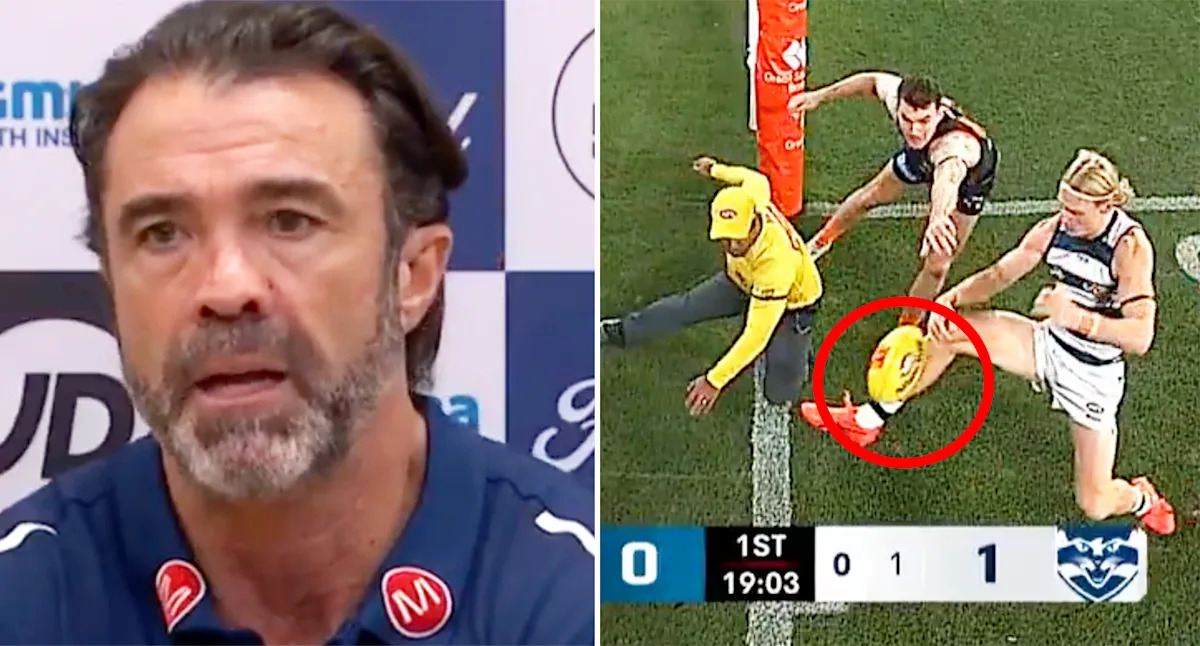 Carlton player facing sanction, Chris Scott calls for immediate AFL move after Geelong robbed