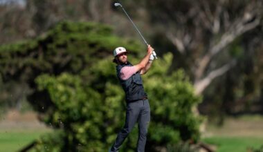 Teams participate in round one the 2025 NCAA Division I Men’s Golf Championship at the La Costa Resort & Spa Champions Course on Friday, May 23, 2025 in Carlsbad, California.