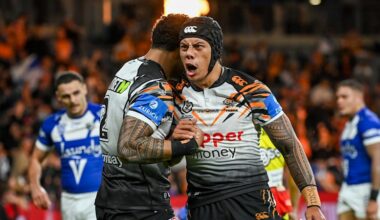 Wests Tigers vs Canterbury: Tigers rekindle NRL season with 22-16 win over rivals as Lachie Galvin booed