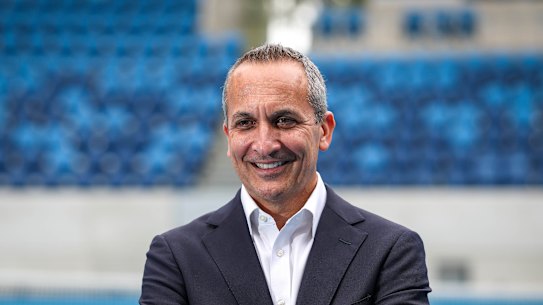 Tennis Australia unveils its incoming CEO Andrew Abdo.