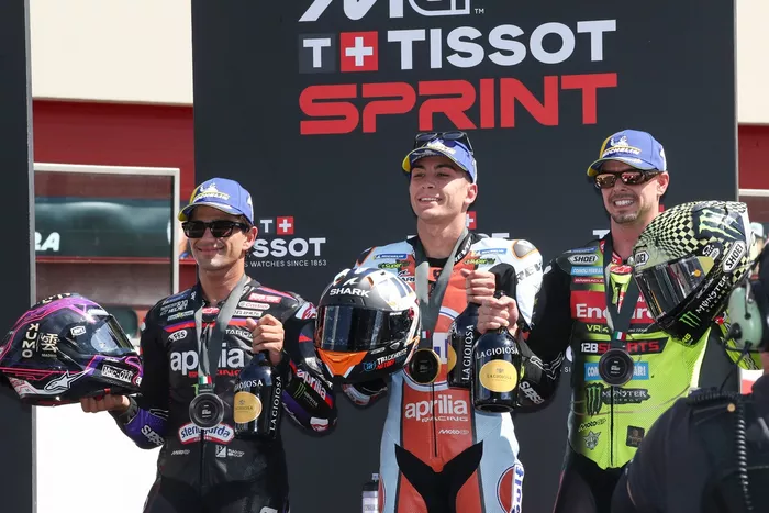 Jorge Martin, Aprilia Racing Team, Raúl Fernández, Trackhouse Racing, Fabio Di Giannantonio, VR46 Racing Team