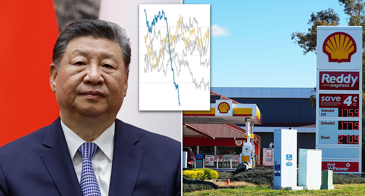 Commonwealth Bank warning as graph shows quiet China move during oil standoff: 'Tipping point'