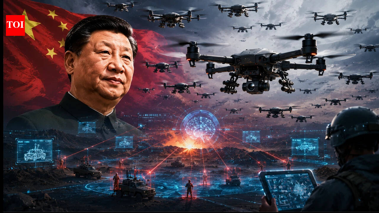 Ai-Powered Drone Swarms: 'Find and kill them all': China unveils AI-powered drone swarms that can hunt targets autonomously