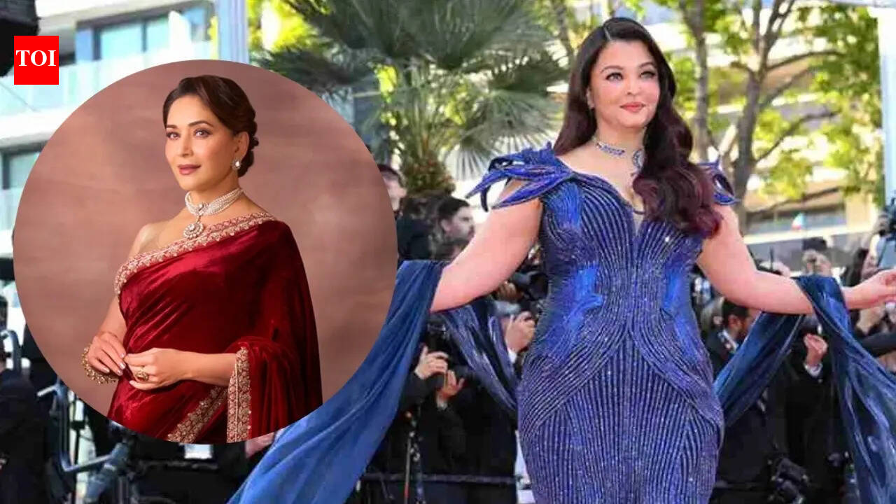 Madhuri Dixit defends Aishwarya Rai Bachchan amidst trolling, body-shaming post Cannes : 'Can't reduce her to a number on scale' | Hindi Movie News