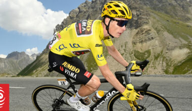 Cycling: Jonas Vingegaard becomes the eighth man to win all three Grand Tours