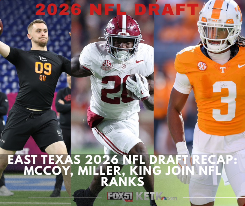 East Texas 2026 NFL Draft recap: McCoy, Miller, King join NFL ranks