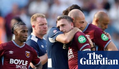 West Ham relegated to Championship despite emphatic victory over toothless Leeds | Premier League
