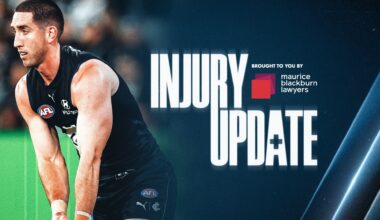 AFL injury news: Test for Weitering, three more available