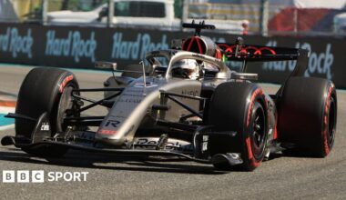 Audi's Nico Hulkenberg during the 2026 Miami Grand Prix