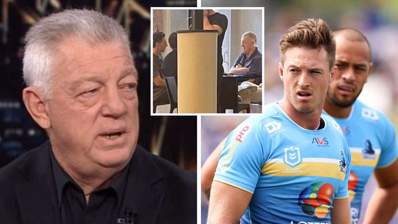 NRL 2026: Phil Gould erupts at ‘moron’ as photo with Titans rake Sam Verrills goes viral, Canterbury Bulldogs