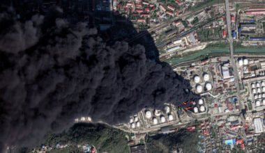 As Ukraine Strikes Russian Oil Sites, an Environmental Disaster Unfolds
