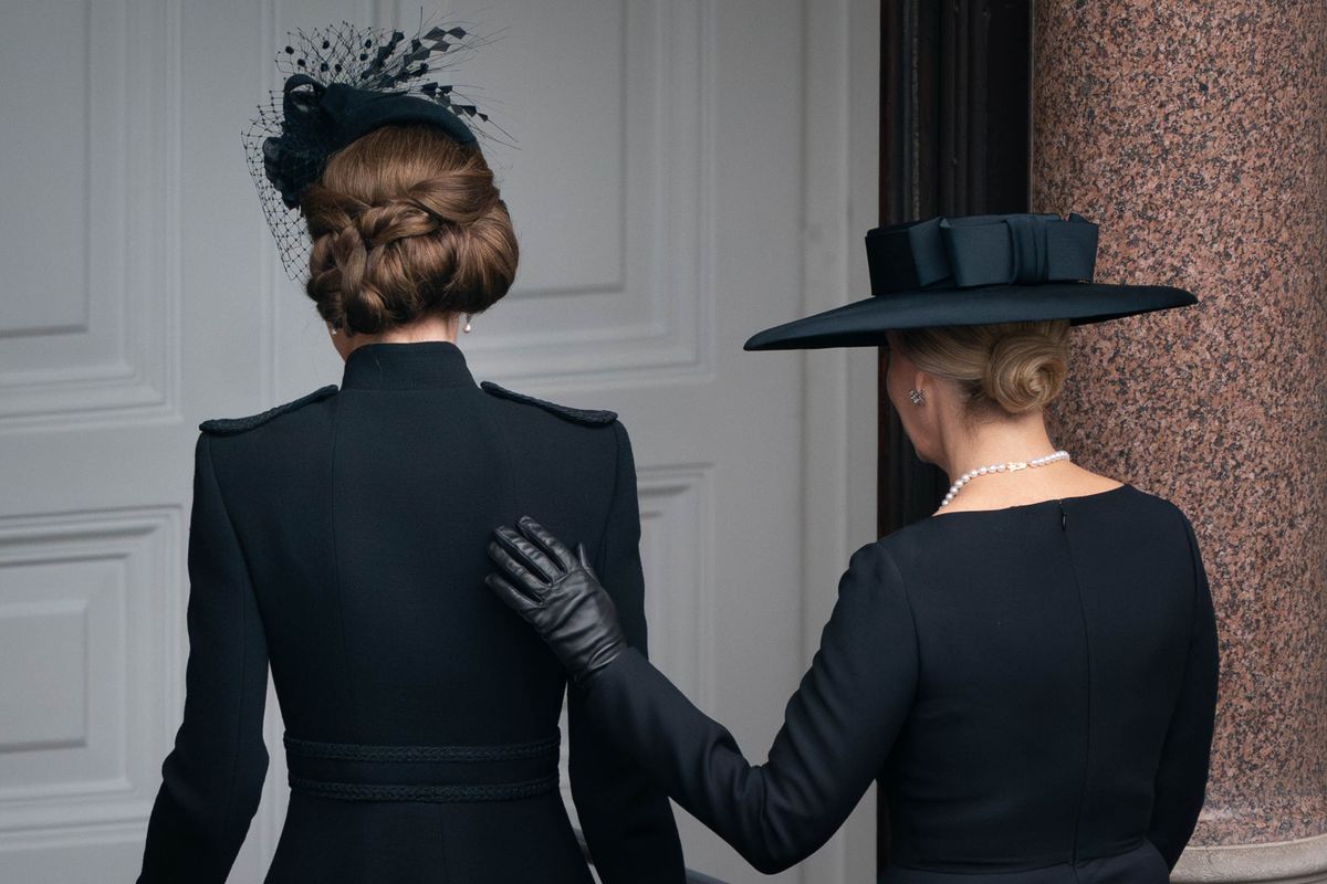 The Princess of Wales with Sophie, Duchess of Edinburgh