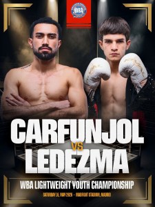 Carfunjol and Ledezma Esparza Clash for WBA Youth Glory – World Boxing Association