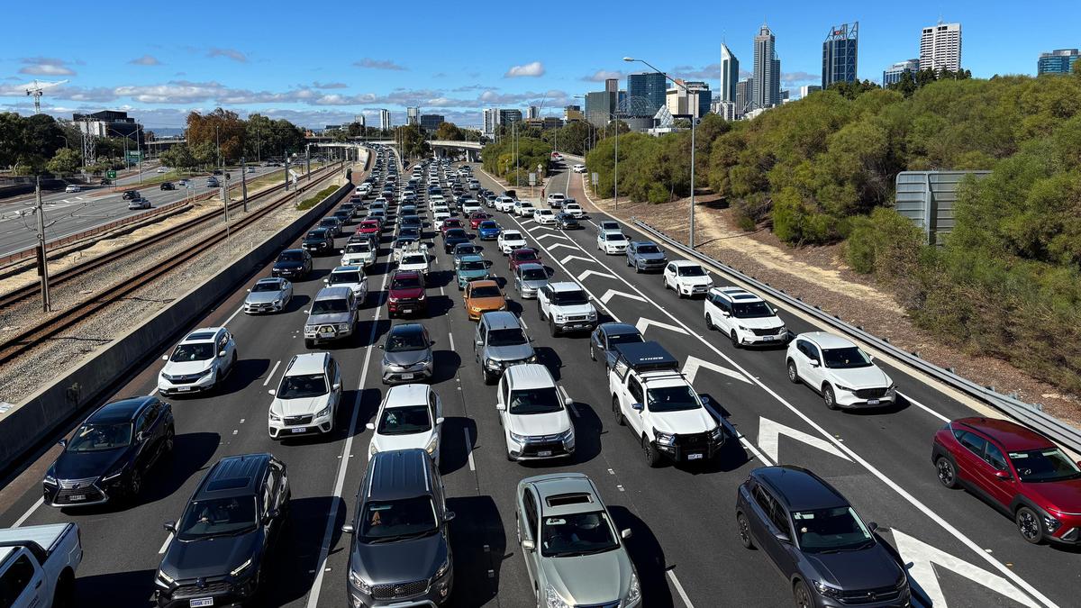 Perth traffic: Driver, 18, dies after car rollover on Mitchell Freeway northbound near Wembley