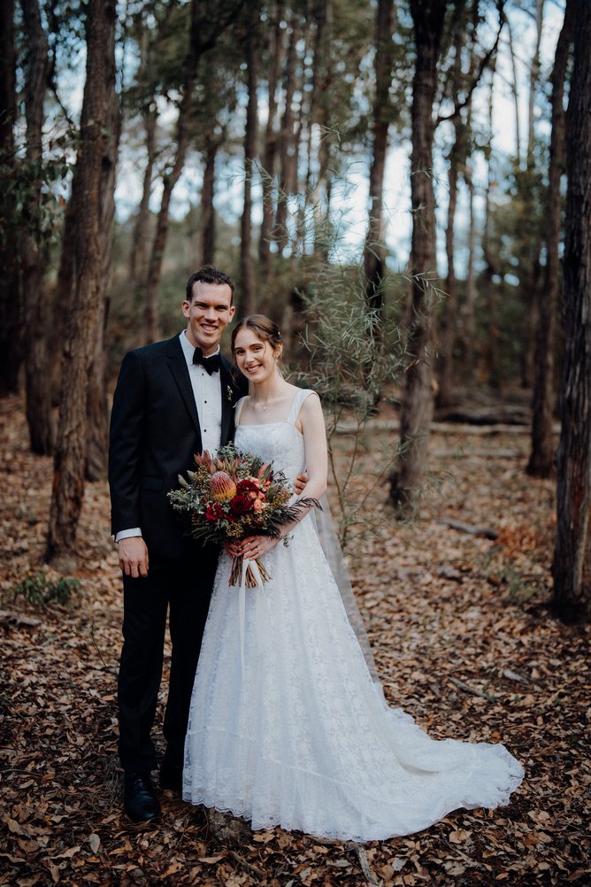 Gabriella and William's Roleystone wedding.