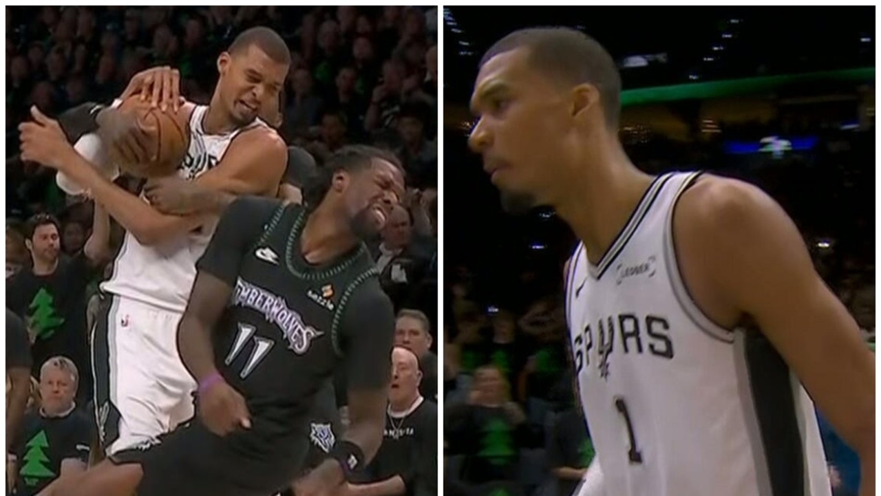 Victor Wembanyama ejected for first time in career after flagrant foul on Naz Reid, reaction, news, video