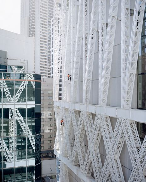 Moreau Kusunoki and Genton’s design is distinguished by a latticed external structure.