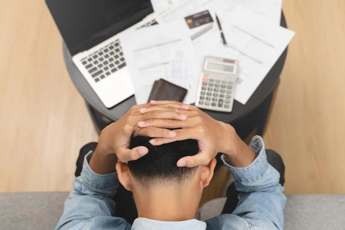 Personal bankruptcy cases reached 482 in the first quarter of 2026, up from 378 in the same period in 2025, according to data from the Ministry of Law (MinLaw).